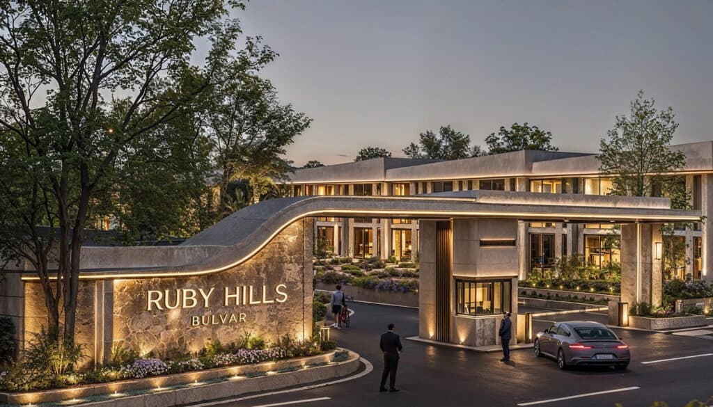 Ankara İncek Ruby Hills Bulvar, İncek, Gölbaşı · Ankara